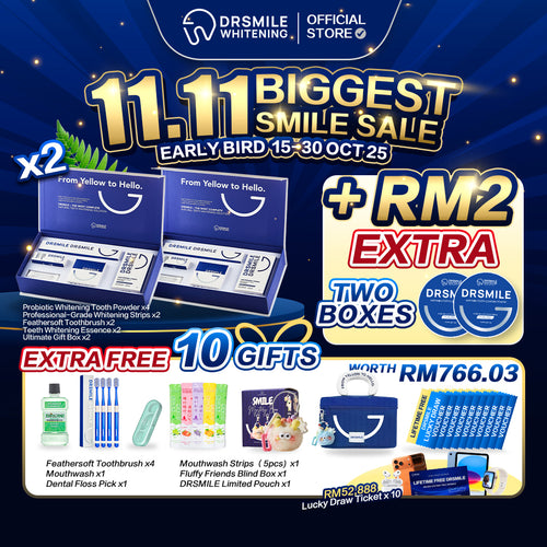 11.11 BIGGEST DEAL! RM2 for 2 Toothpowder🔥