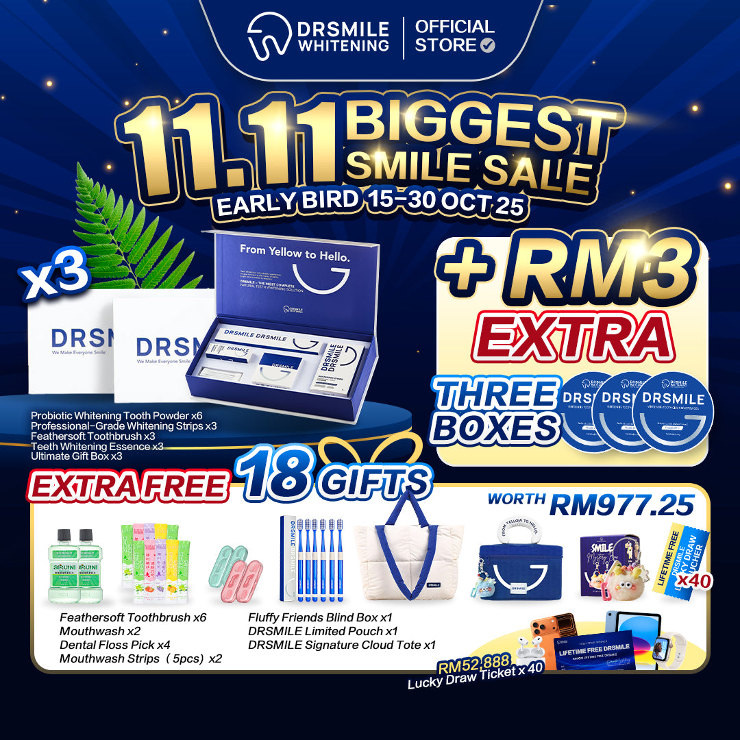 11.11 BIGGEST DEAL! RM3 for 3 Toothpowder💎