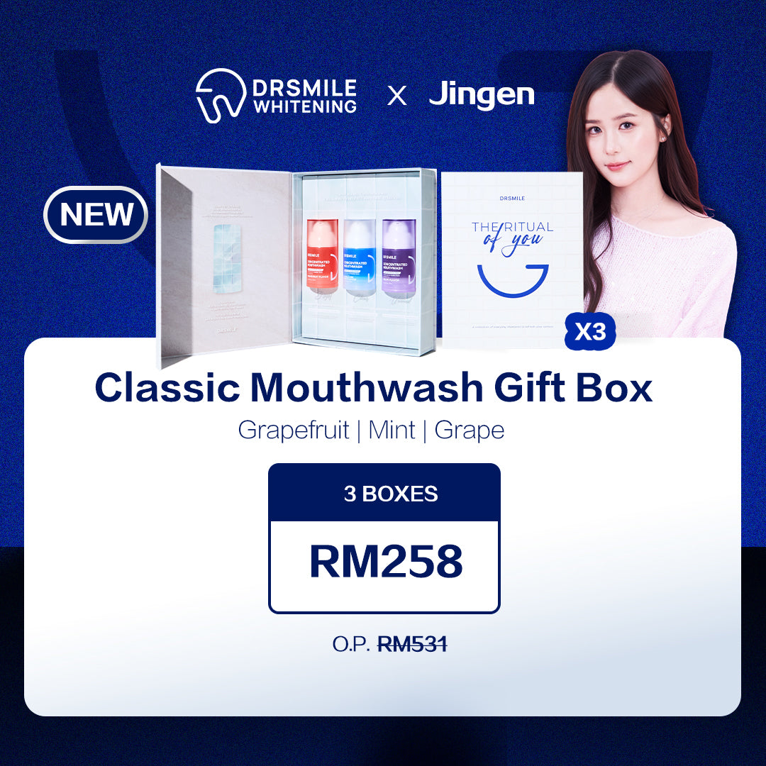 Jingen x DRSMILE — Moutwash Set Box x3