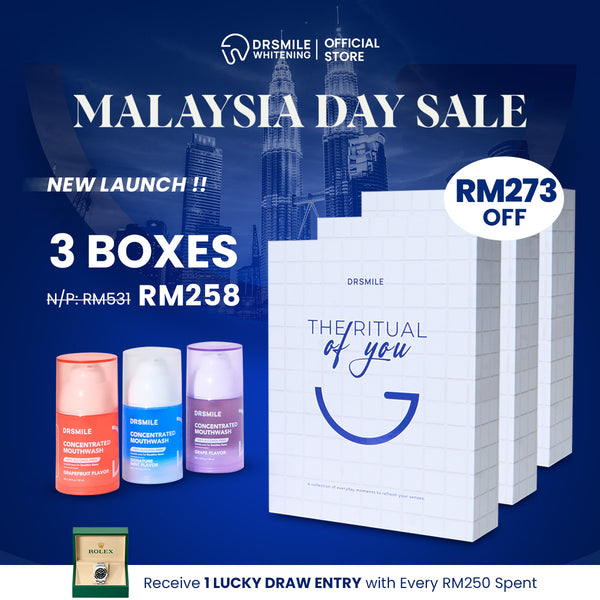 Alcohol-Free, Concentrated Mouthwash Gift Box - 3 Boxes