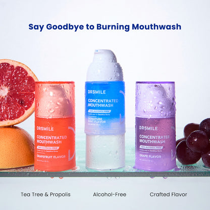 Alcohol-Free, Concentrated Mouthwash