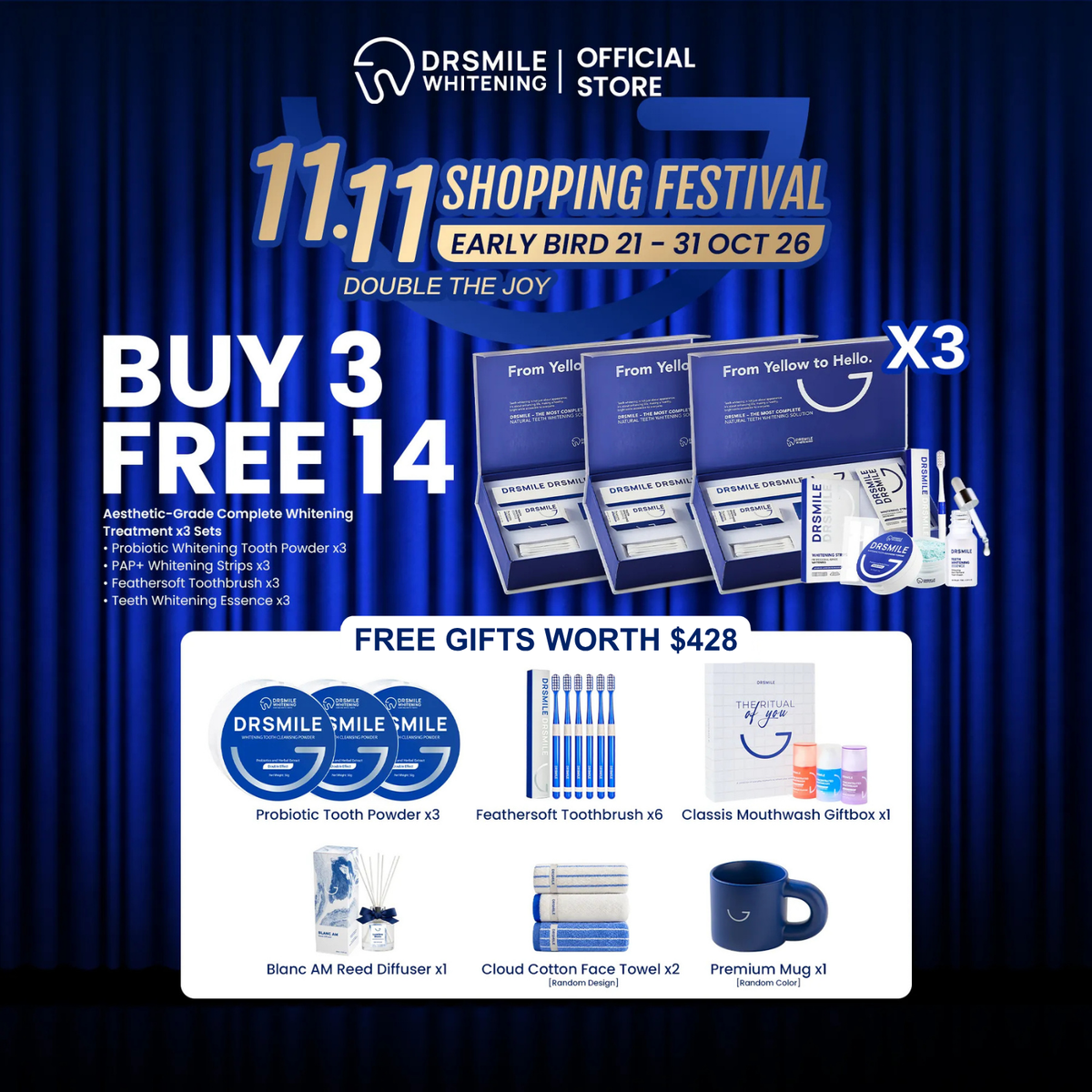 11.11 YEAR END EARLY PROMO