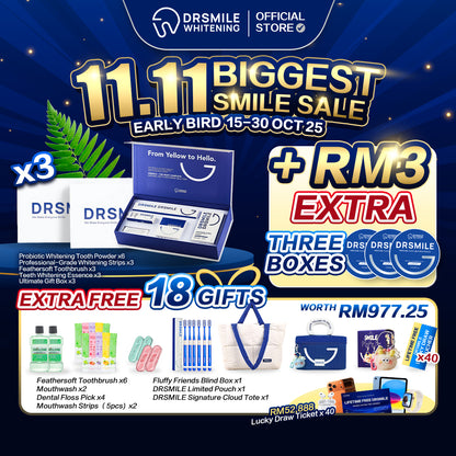 11.11 BIGGEST DEAL! RM3 for 3 Toothpowder💎