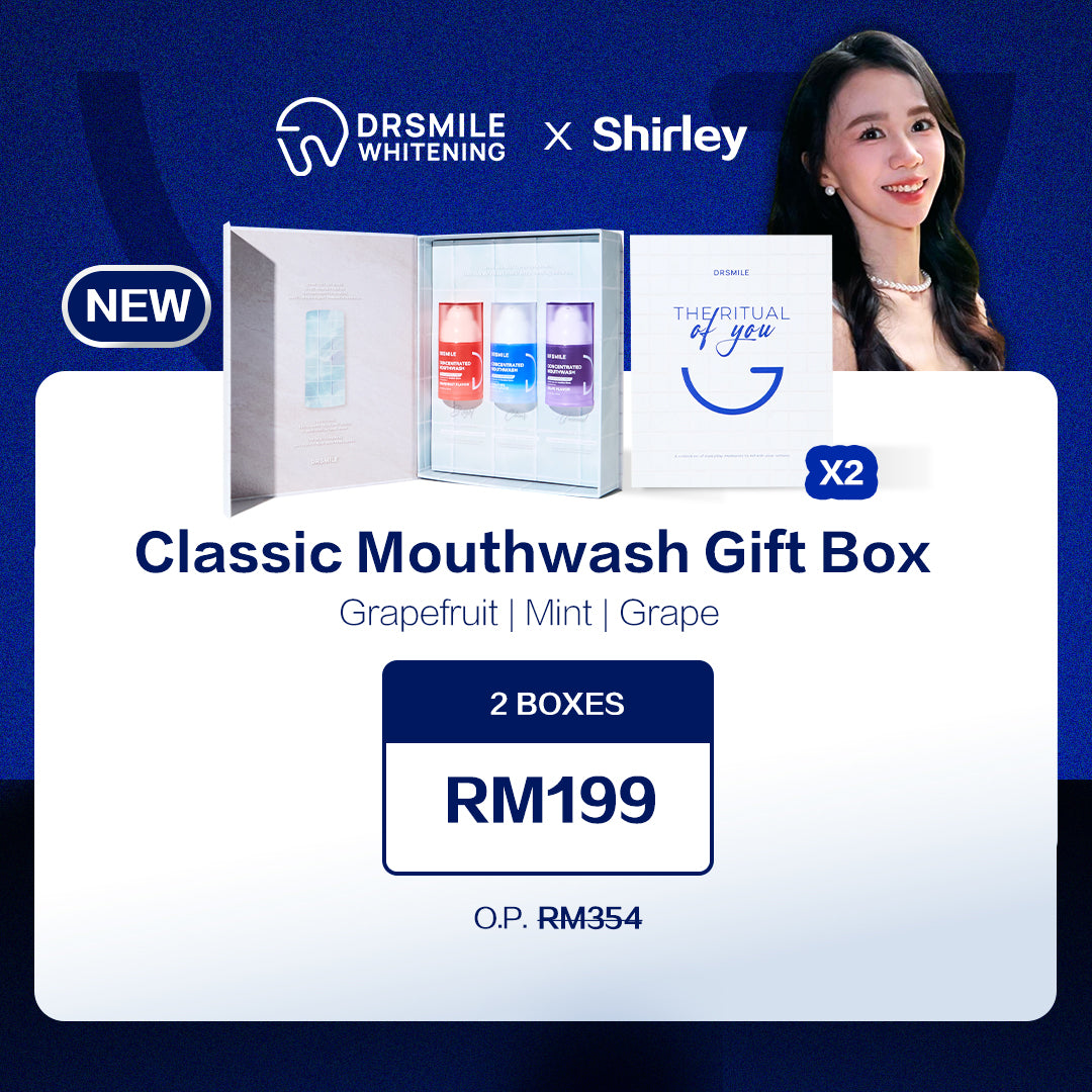 Shirley x DRSMILE — Moutwash Set Box x2