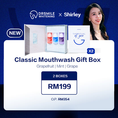 Shirley x DRSMILE — Moutwash Set Box x2