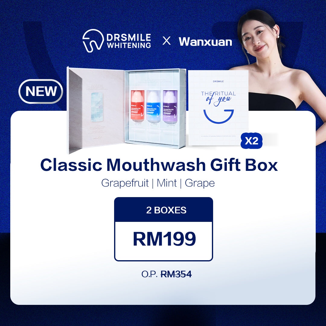 Wanxuan x DRSMILE — Moutwash Set Box x2