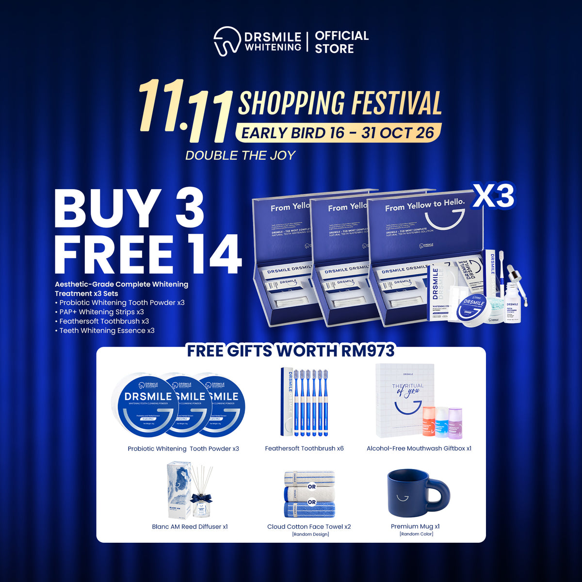 11.11 Shopping Festival Early Bird