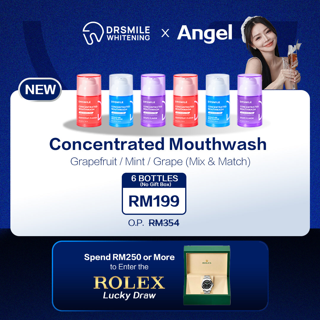 Angel x DRSMILE — Mouthwash Set Box x3