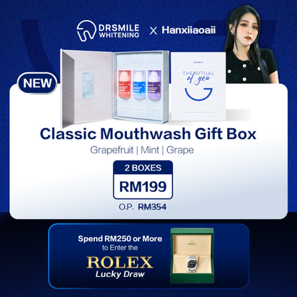 Hanxiiaoaii x DRSMILE — Mouthwash Set Box x2