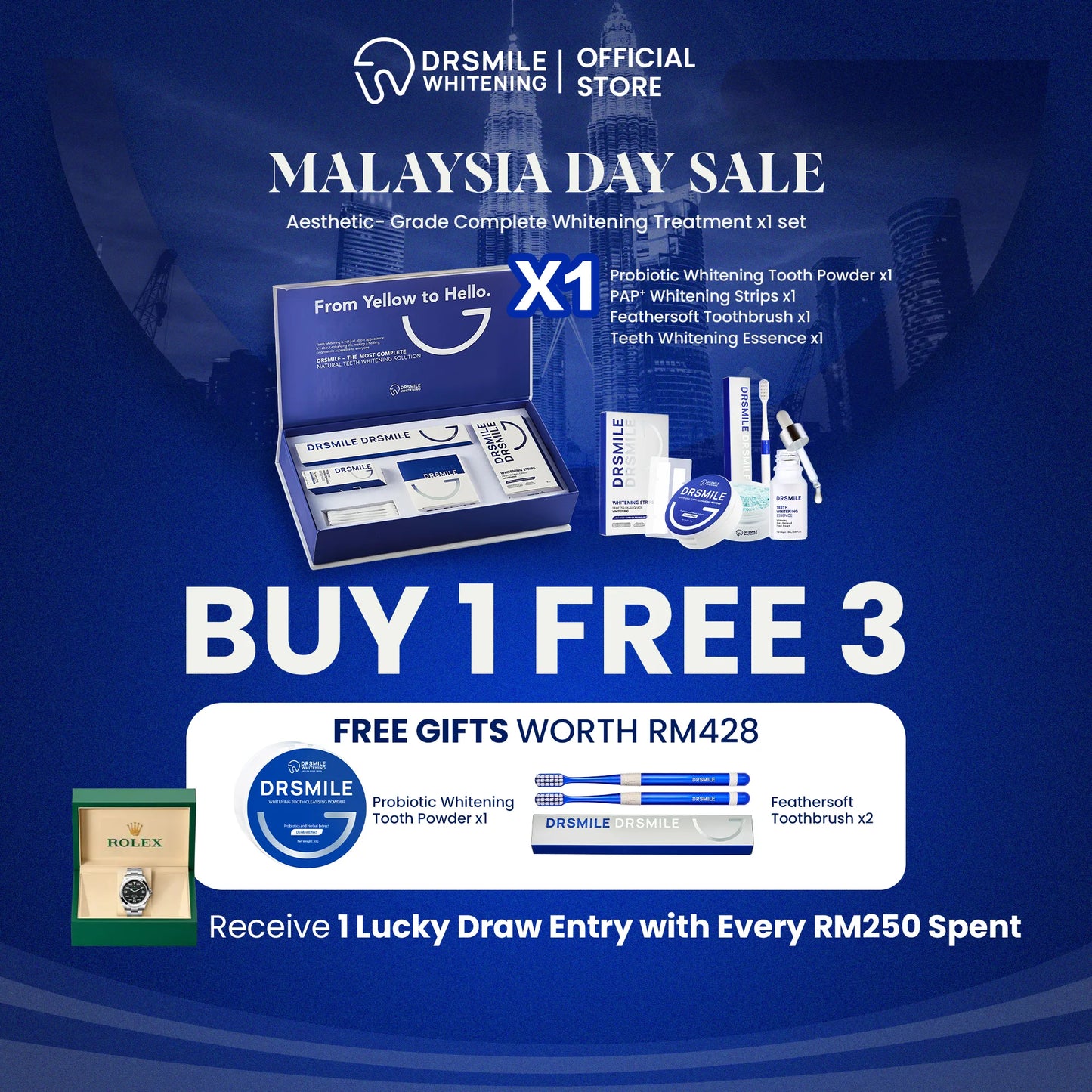 Malaysia Day Sale — Buy 1 Free 3