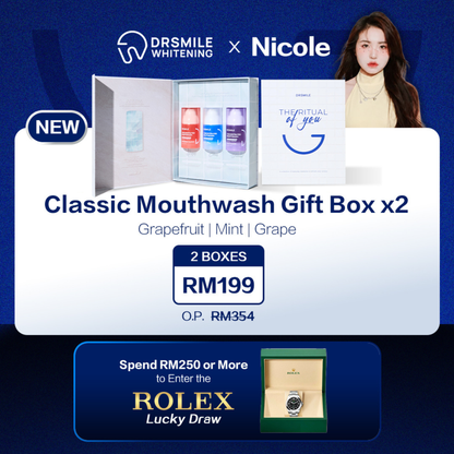 Nicole x DRSMILE — Mouthwash Set Box x2
