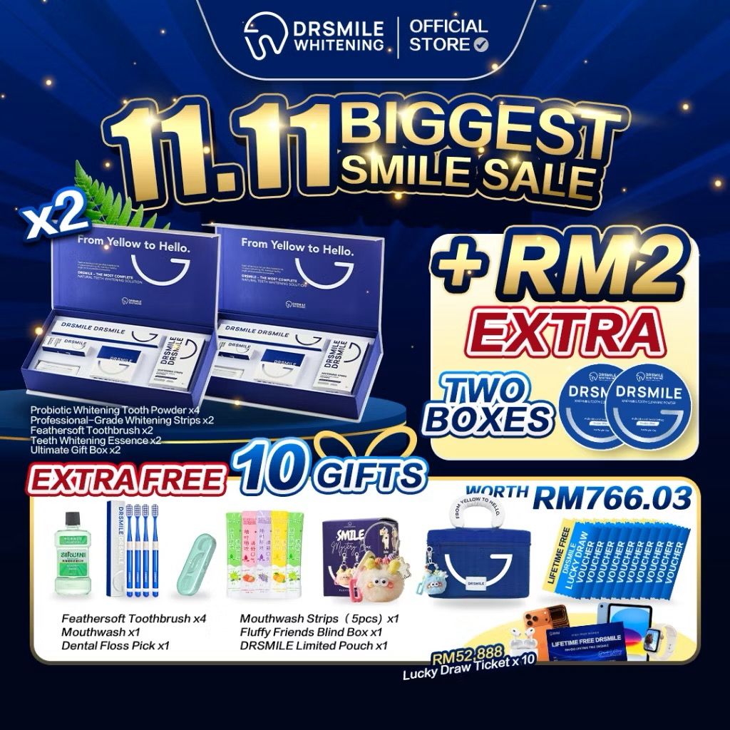 11.11 BIGGEST DEAL! RM1 for 1 Toothpowder💙